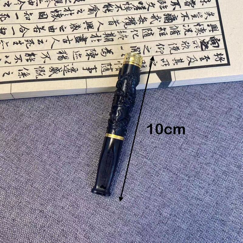 金丝楠木 大叶黄花梨 紫光檀木老式烟斗貔貅烟杆过滤烟嘴可清洗|undefined