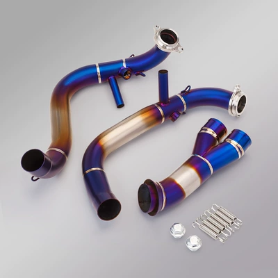 Modification Duke790 890R Titanium: Motorcycle exhaust pipe