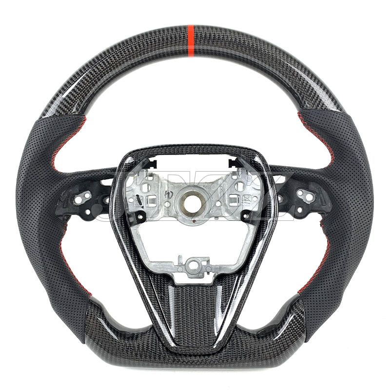 Suitable for Toyota eight-generation Camry Corolla Ralink Asia Dragon carbon fiber steering wheel steering wheel modification