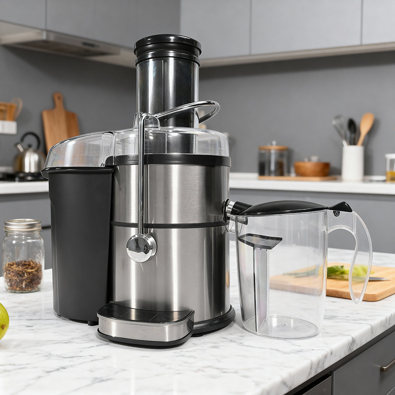 gran volumen de ventas de gran calibre jugo extrusor de jugo bruto máquina de jugo doméstico separación de jugo de gran capacidad image 4