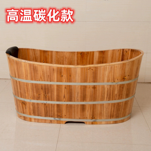Beauty salon bathing wooden tub adult wooden bathtub home full body sweat fumigation sauna barrel wholesale