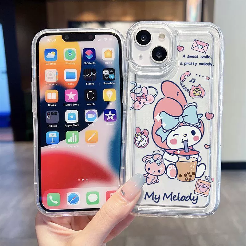 Apple, совместимый iPhone 17, защитный чехол, набор, мультфильм чехол для телефона, воздушный мешок, 17проксим, iphone, 12/13/14