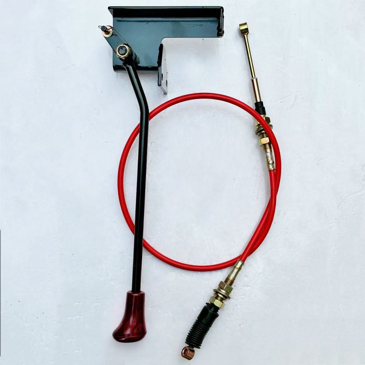 三轮摩托车通用后置变速支架/加力后桥高低速硬线操纵杆/变档杆