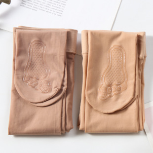 Silk stockings women's thin steel stockings sole silicone non-slip pantyhose women's spring and autumn bottoming socks plus size pantyhose