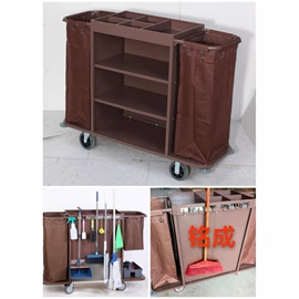 酒店服务车;垃圾桶;雨伞架