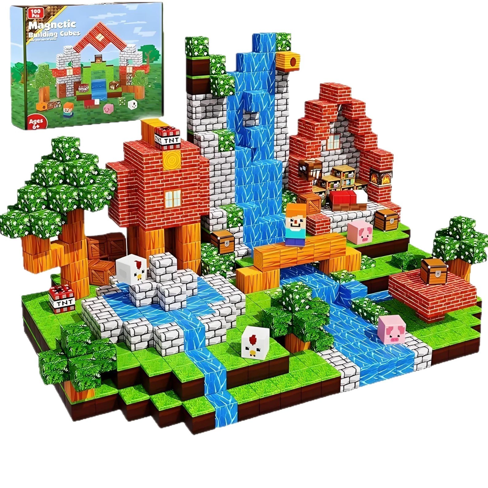 Магнитный конструктор, игрушка, Amazon, импорт, новая коллекция