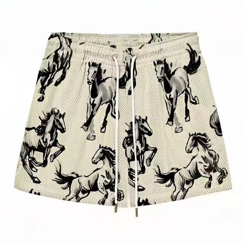 American Retro Leopard Print Men's Casual Shorts Quick-Dry Breathable Sports Basketball Shorts Trendy Printed Quarter-Length Shorts American Retro Leopard Print Men's Casual Shorts Quick-Dry Breathable Sports Basketball Shorts Trendy Printed Quarter-Length Shorts