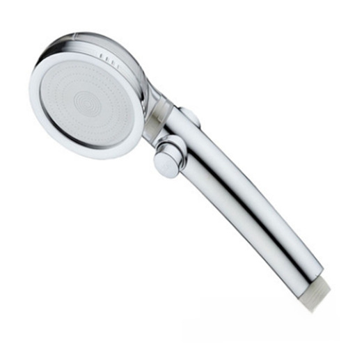 Circular Shower Head Spray Set with Boosted Bathroom Pressure, Single-Tap Water Shut-off Shower Head