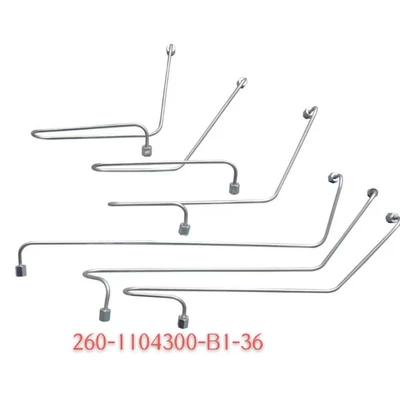 Russian Mtz High-Pressure Oil Pipe, Automotive Diesel Engine Oil Pipe, High-Pressure Pump Parts, Universal Fuel Pipe, in Stock