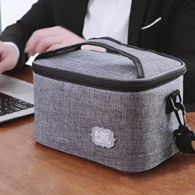 跨境午餐包盒保温袋上班族带饭的保温便当包收纳饭盒袋子便携轻便