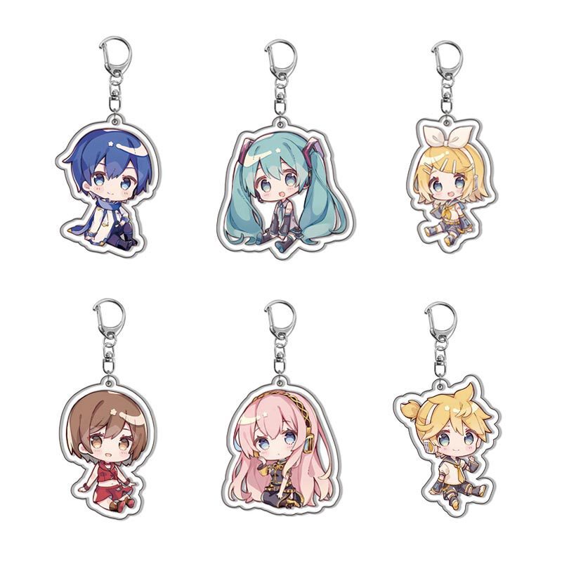 [Interlayer] first tone. Acrylic double-sided keychain first tone future noise future acrylic keychain