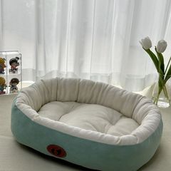 狗窝猫窝加厚保暖四季通用凉席窝宠物窝垫子泰迪大中小型犬宠物床
