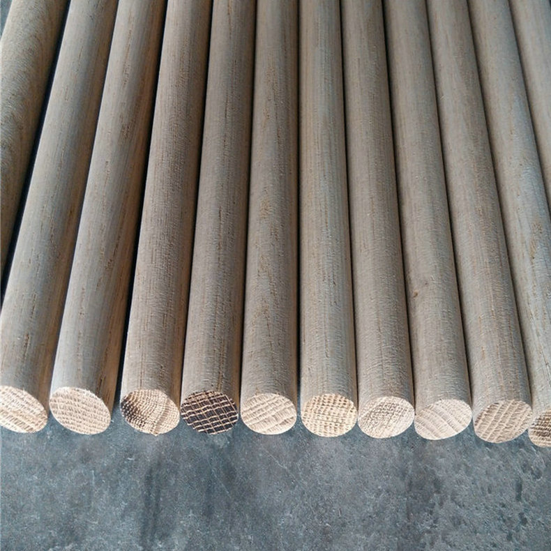 木棍木圆棒橡木棒松木圆木棒桦木绳梯棒DIY瑜伽棍实木中式摆件