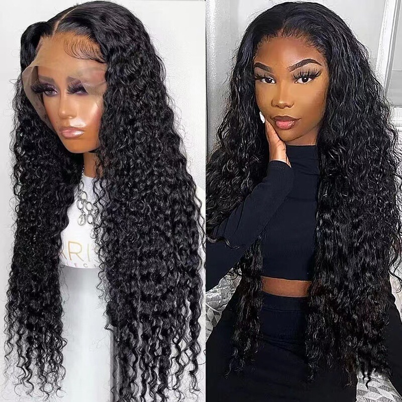 Independent station hot selling wig European and American women's large wave long curly hair front lace wig manufacturers wholesale wigs in stock