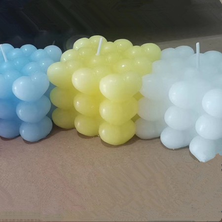 Amor cubo rosa caja de vela