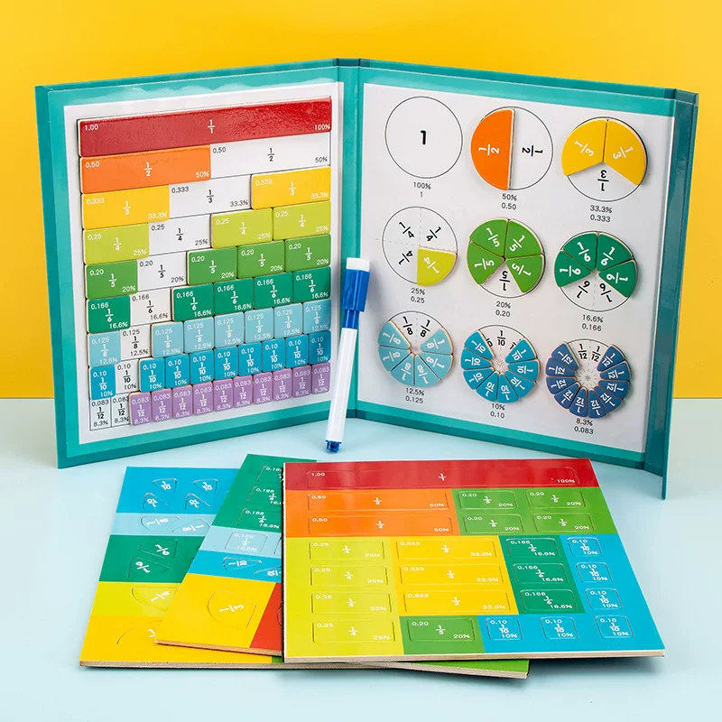 Magnetic zebra, teaching aids for elementary school students for teaching maths, addition and subtraction, training