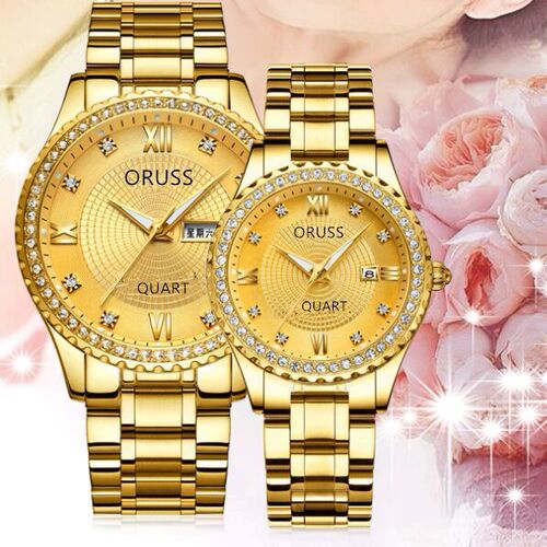 Swiss brand fully automatic movement watch men's watch waterproof luminous calendar large dial non-mechanical steel band watch