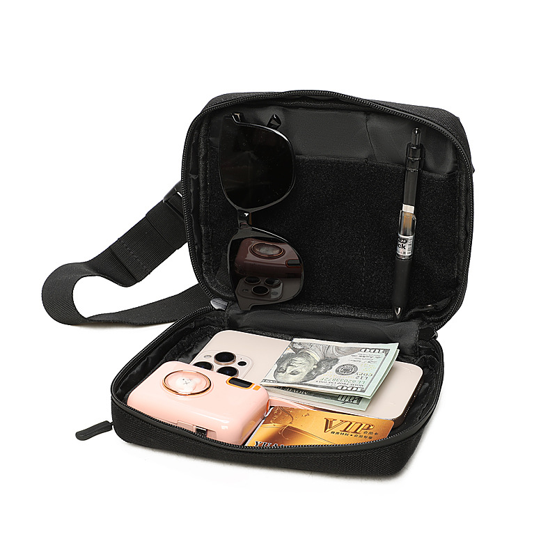 Riñonera Táctica Impermeable de Nailon Amazon para Hombre, Riñonera Deportiva para Exteriores, Bolsa para Guardar el Teléfono Móvil para Correr, Nuevo Modelo 2025