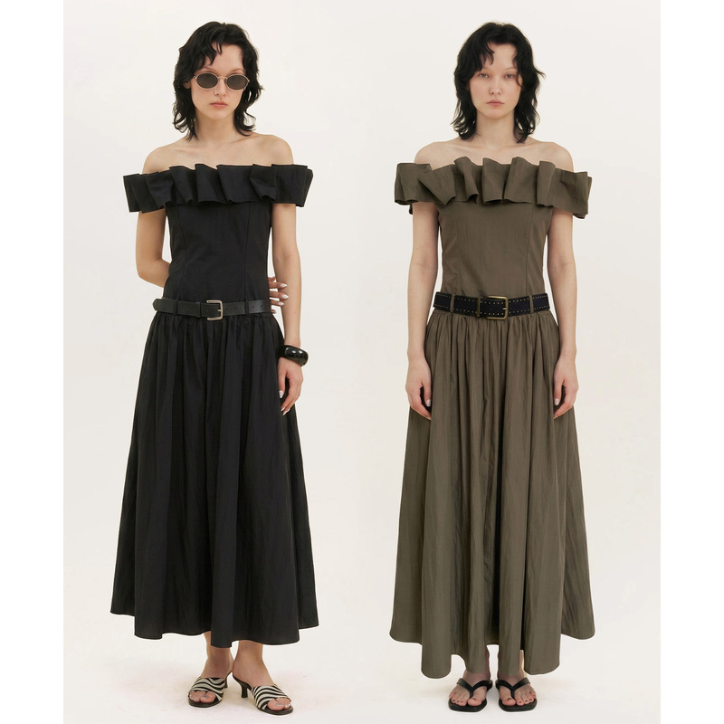 【Live Broadcast Special Offer, No Returns or Exchanges 34】 Women's Mid-Length Dress 530170