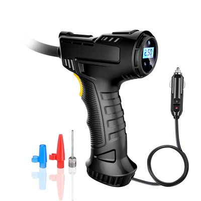 Cross-border new car handheld wireless Hava nasosu - wired-digital-display-model