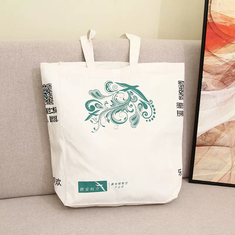 厂家定做手提帆布袋 礼品购物帆布包 创意白色手提棉布袋可印LOGO