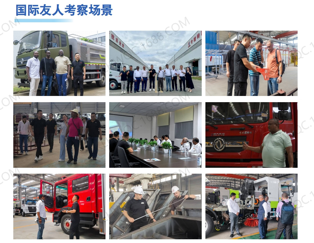 Export Modified Factory-Made Jiefang, Shaanxi Automobile, Heavy Duty Automobile, Dongfeng Sprinkler Trucks, 12 Cubic Meters Special-Purpose Spray Trucks, Wholesale Price, Fog Cannon