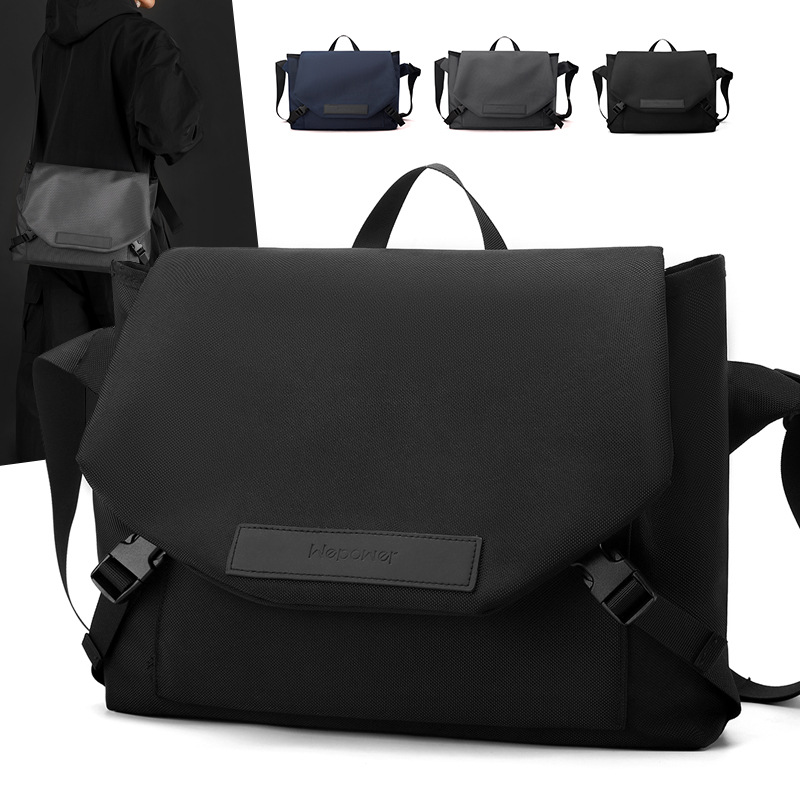 WEPOWER nueva bolsa de mensajero para hombre de alta gama marca de moda bolso de hombro portátil multifuncional