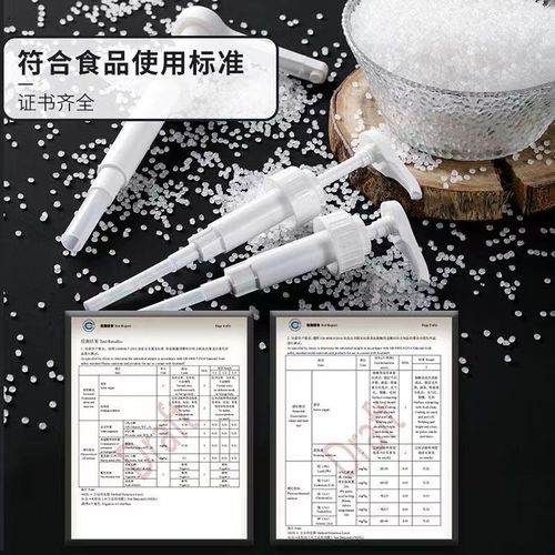 Syrup squeeze bottle plastic glass large-capacity milk tea shop fructose quantitative juice bottle merchant hand-pressed sugar squeeze bottle