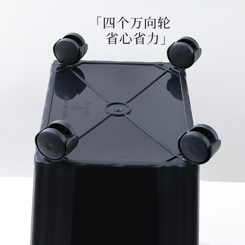 Floristería suministros esenciales Cubo de flores de plástico de gran capacidad material engrosado Cubo de almacenamiento francés material de floristería