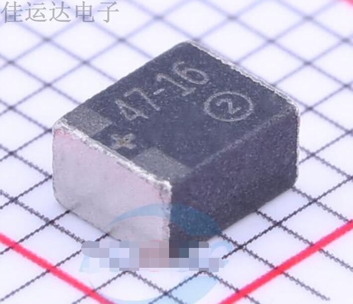 T58BB476M016C0090 规格 47uF(476) ±20% 16V 钽电容器