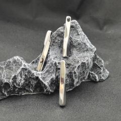 不锈钢扭扭棍吊坠螺旋长条莫比乌斯吊坠 项链保色diy饰品配件现货