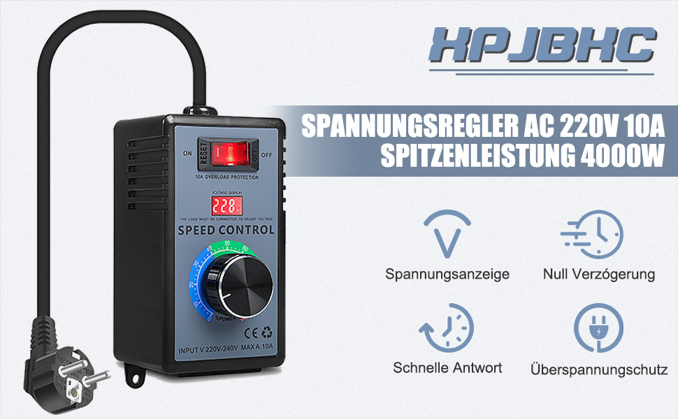 Drehzahlregler 230V