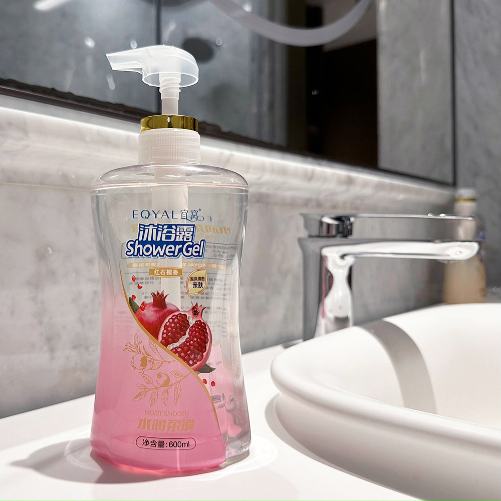 붉은 석류 피부 미화 샤워 젤 600ml
