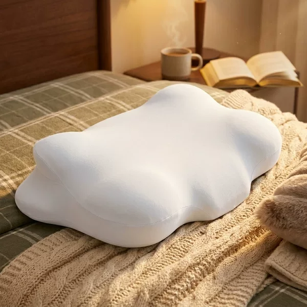 Cross-border bestseller cloud zero-pressure bio-based pillow memory foam deep sleep pillow neck support memory pillow side sleeper pillow wholesale