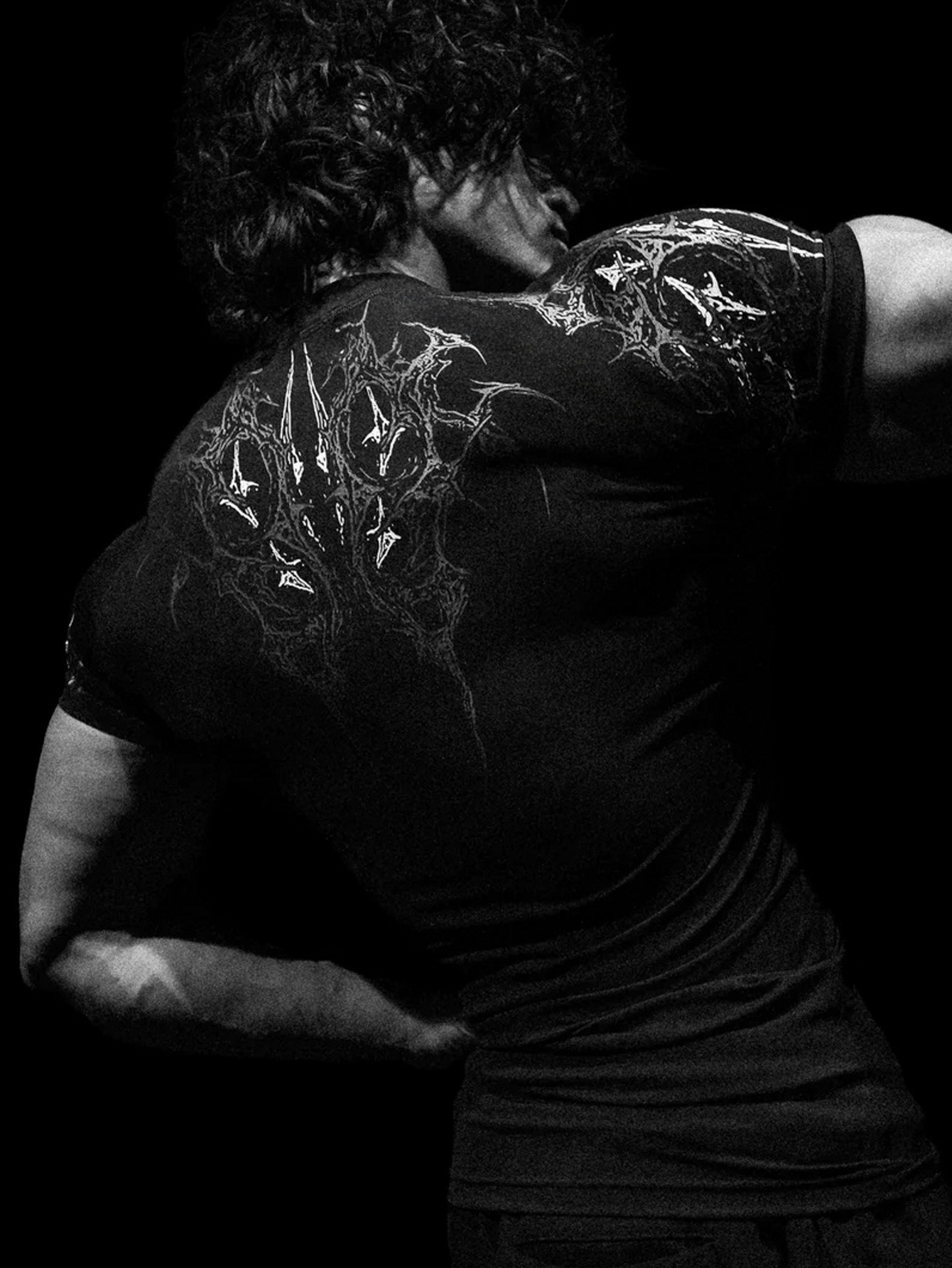 Breathedivinity Men's Fitness Top Sports Training Stretch Tight T-Shirt Cycling Quick-Dry Clothing 008_viptrois.com