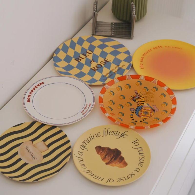 Bamboo Fiber Dinner Plate, Checkerboard Plate, Eco-Friendly Tableware, Anti-Fall Breakfast Plate, Western Food Salad Plate, Dessert Plate Bamboo Fiber Dinner Plate, Checkerboard Plate, Eco-Friendly Tableware, Anti-Fall Breakfast Plate, Western Food Salad Plate, Dessert Plate