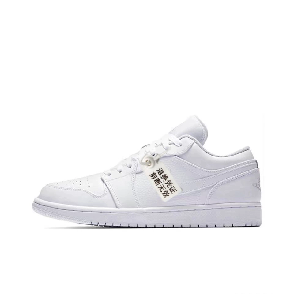 Air Jordan 1, низкие баскетбольные нескользящие универсальные кроссовки для мужчин и женщин для отдыха