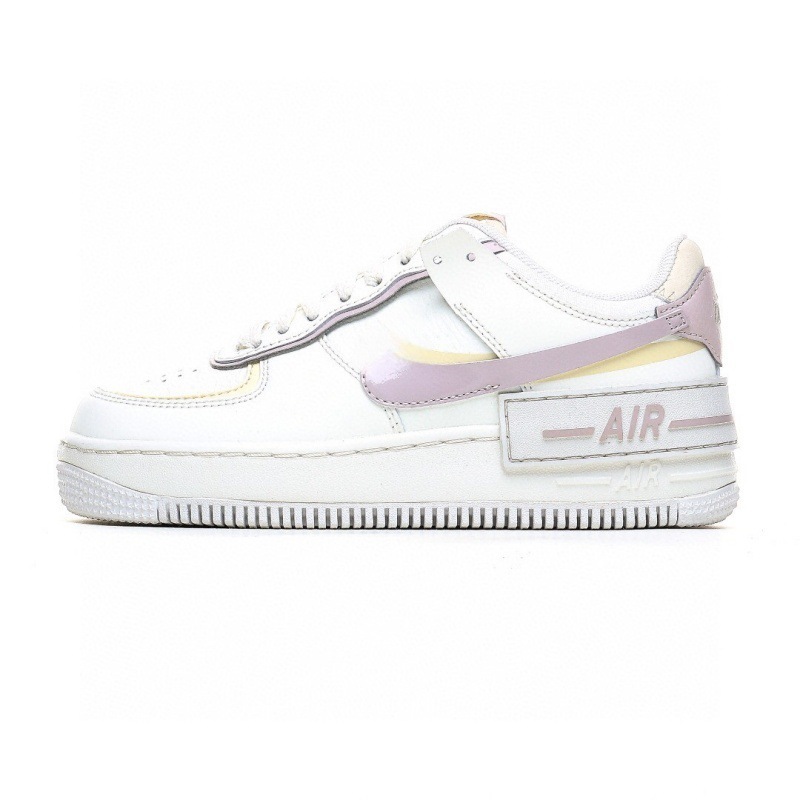 莆田 3A エアフォースワン マカロンシリーズ AIR 変色スプライシングハイヒール厚底白靴カジュアル|undefined