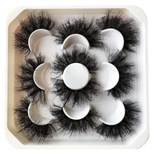 Fluffy Lashes���װը��Ũ�ܼٽ�ëAmzon 5 Pairs�羳����