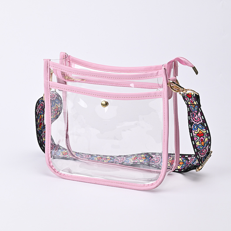 retro solid color one-shoulder bag