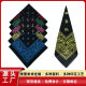 Europe and the United States new hip hop black cashew flower scarf outdoor riding paisley hip-hop cotton sweat-absorbent square scarf wholesale