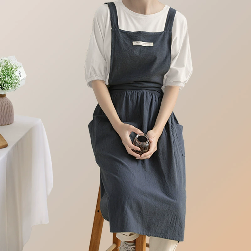 Скандинавский домашний фартук Кухонное кафе Талия Японская и Корейская живопись жилет внешней торговли фабрика Amazon трансграничный фартук