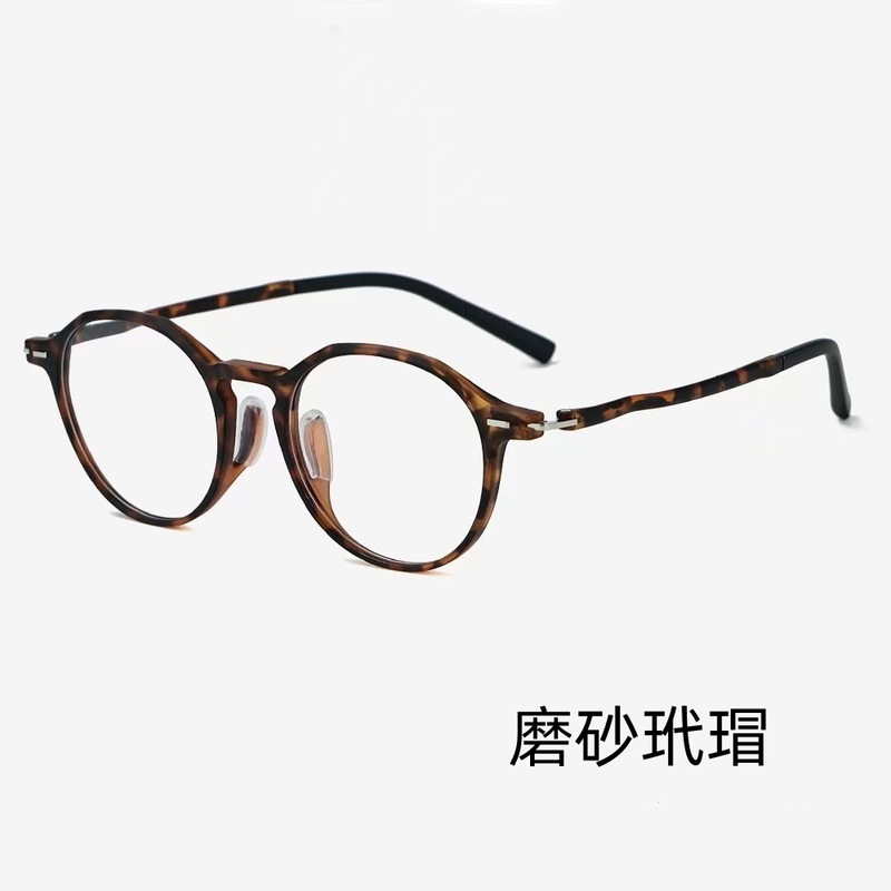 复古圆框书呆子眼镜近视女度数可配素颜神器高级感超轻小框眼镜框|undefined