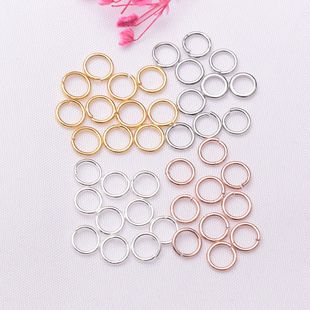 18K����ɫ�_��Ȧdiy������B���]��Ȧ������β���_��Ȧ���l