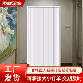 开放式厨房浴室PVC折叠门 室内隔断商铺铝合金推拉隐形门批发