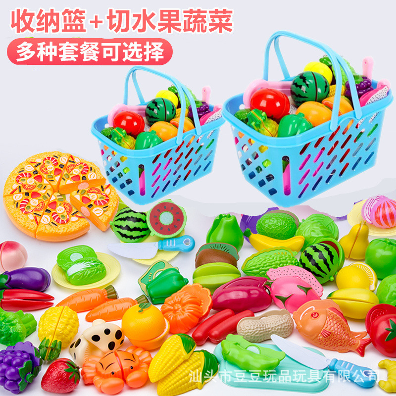 Manufactor Direct selling Play house Toys Fruits and vegetables Earnest music suit fruit Toys children simulation Vegetables