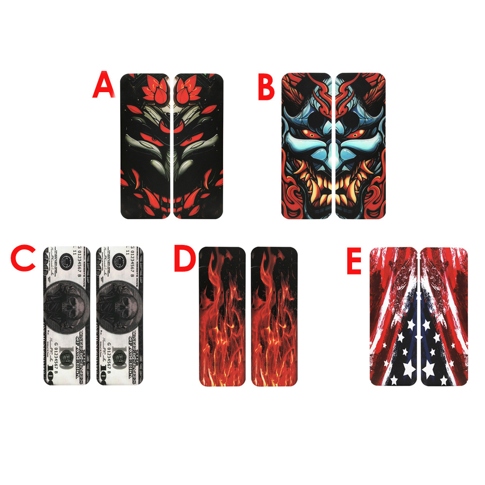 Aplicable a Harley 96 - 13 Supreme Street Road Road Wang Da Gliding Modified Side Box Cover Stickers Side Box