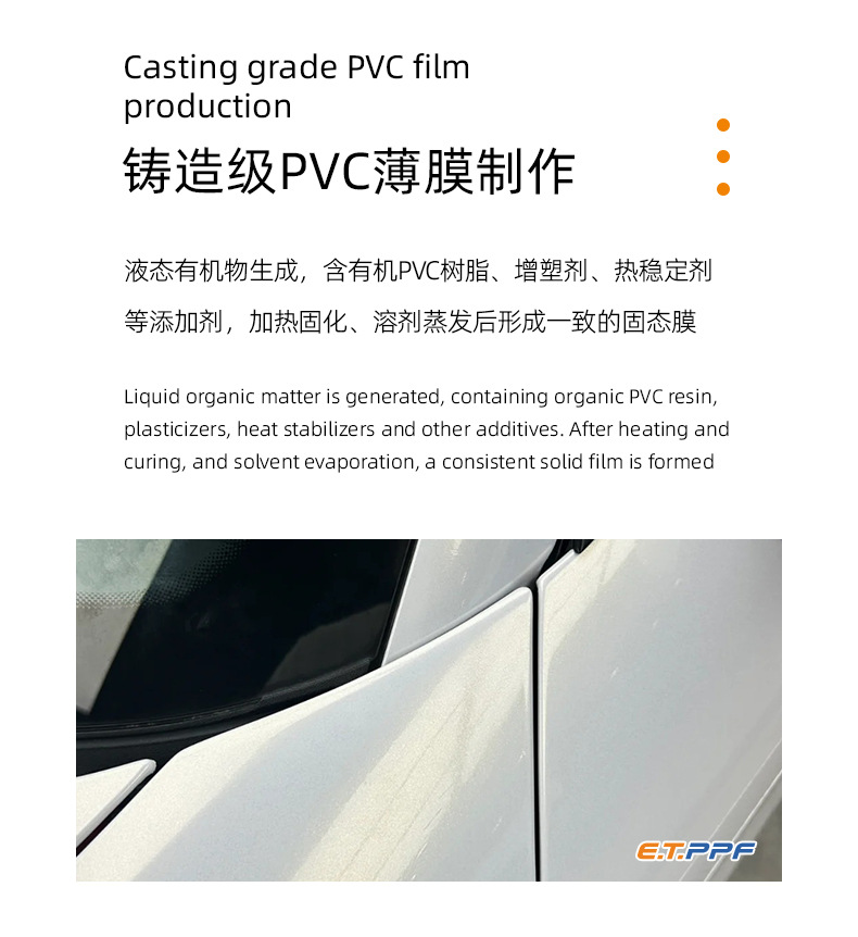 Automotive Metal Series Casting-Grade Pvc Color-Changing Film Pet Base Ultra-Bright No Orange Peel Super Conductive Air Factory Direct Sale Car Body