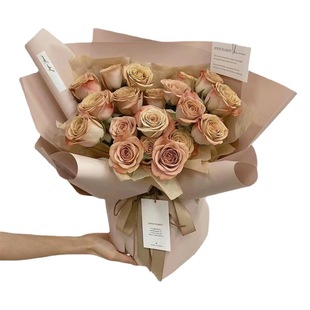 Han Feng First Love Solid Color Paper Flower Wrapping Paper Gift Waterproof Wrapping Paper Gift Decoration Handmade Flower Material