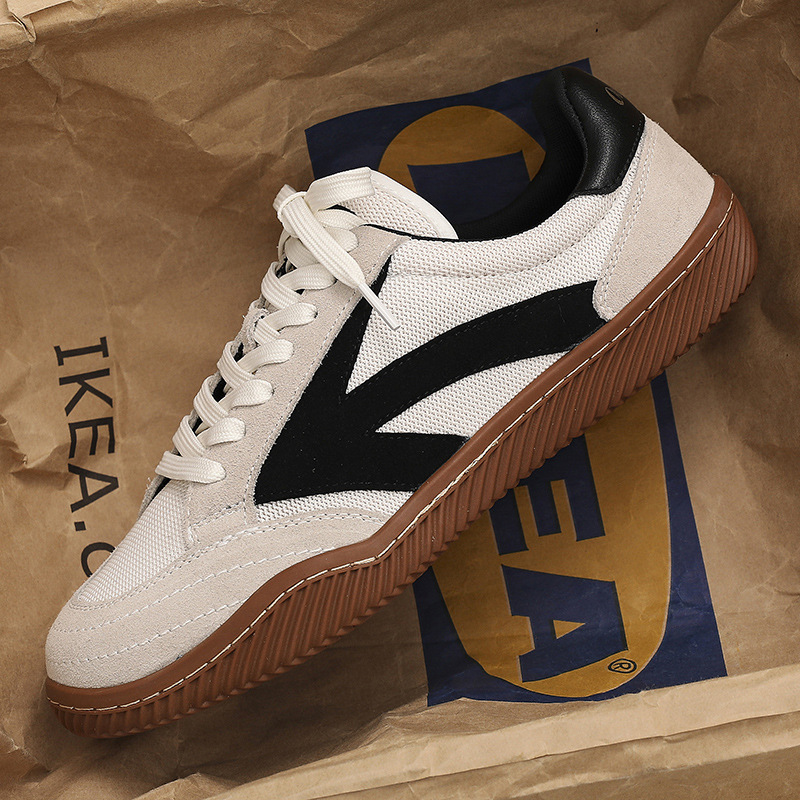Dexun Shoes 2024 New Breathable Soft Sole Men's Summer Shoes Fashionable Casual Versatile Niche Mesh Men's Shoes Dropshipping_voghion.com